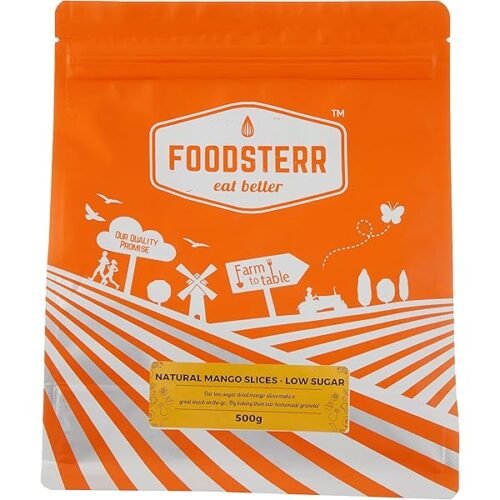 Foodsterr Natural Mango Slices Xtra Low Sugar