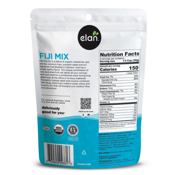 Elan Organic Fiji Mix