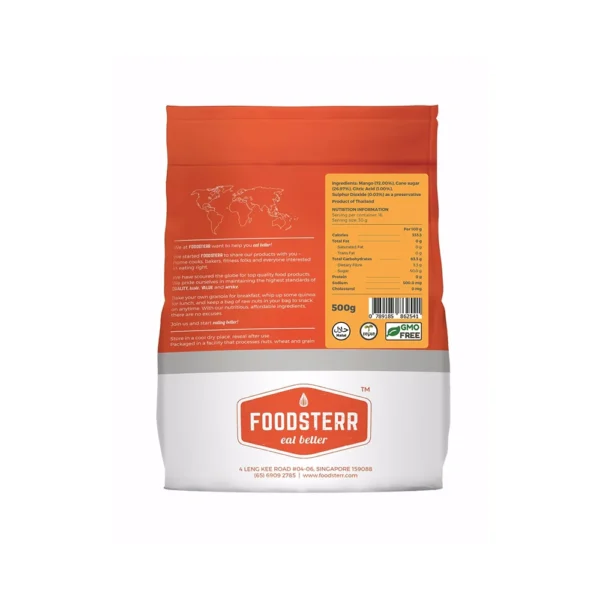 Foodsterr Natural Mango Slices Low Sugar