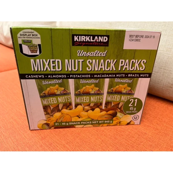 Unflavored Comprehensive Nuts Handbag One Box 21 Packs/Total 945g